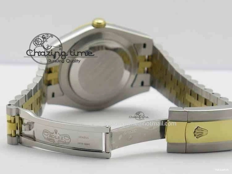 Dial Bracelet Maker II Jubilee SS 41mm Best Edition Diam YG A2813 Gray On BP DateJust 0224
